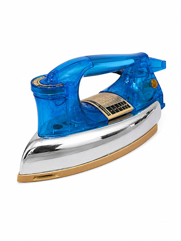 National Blue Crystal Handle Automatic Dry Iron 400W